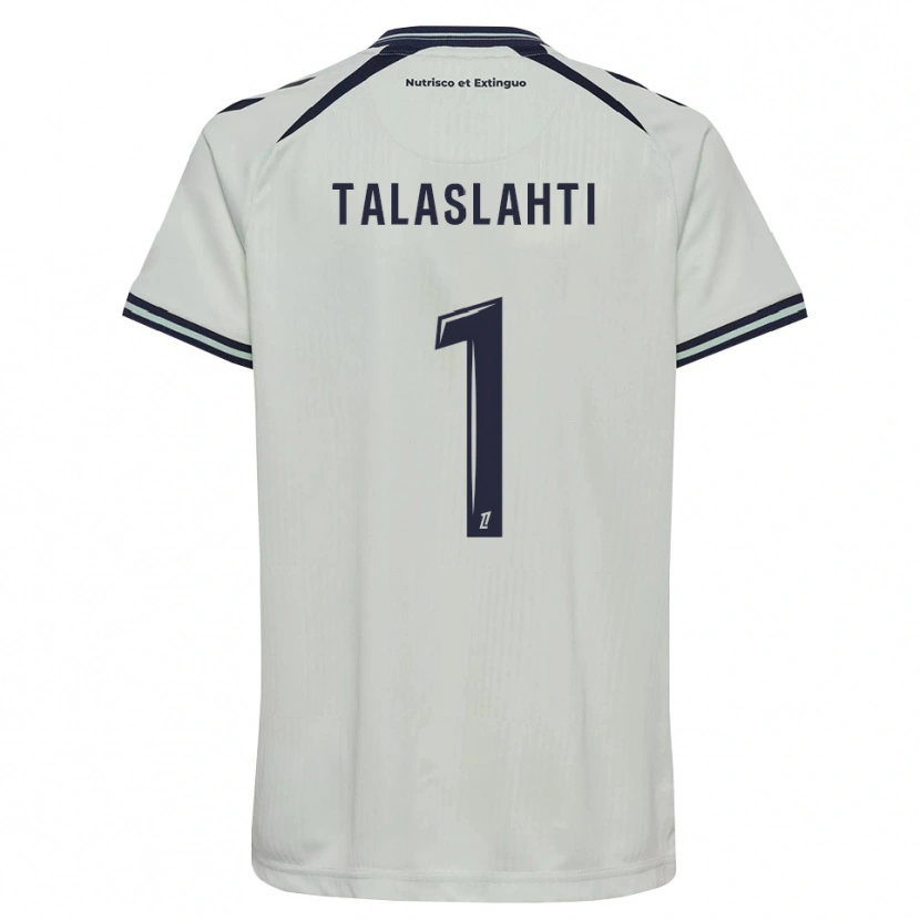 DanxenキッズKatriina Talaslahti#1ミッドナイトブルー 白アウェイシャツ2026/27ジャージーユニフォーム