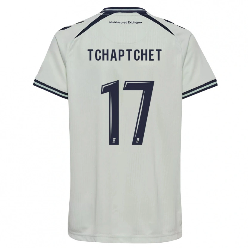 DanxenキッズChanel Tchaptchet#17ミッドナイトブルー 白アウェイシャツ2026/27ジャージーユニフォーム