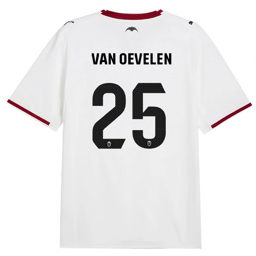 DanxenメンズKayne Van Oevelen#25黒白赤黄ホームシャツ2026/27ジャージーユニフォーム