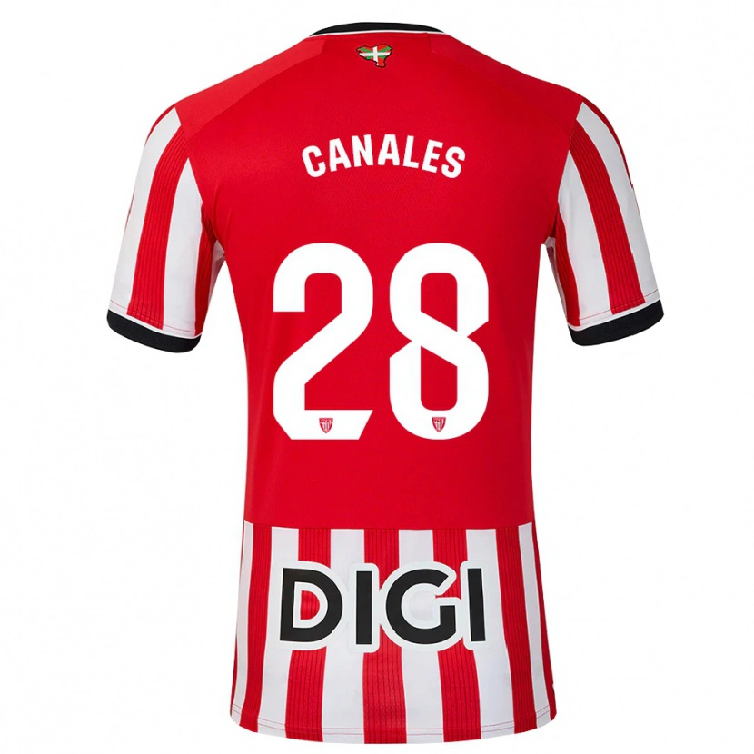 DanxenメンズPeio Canales#28赤 黒 白ホームシャツ2026/27ジャージーユニフォーム
