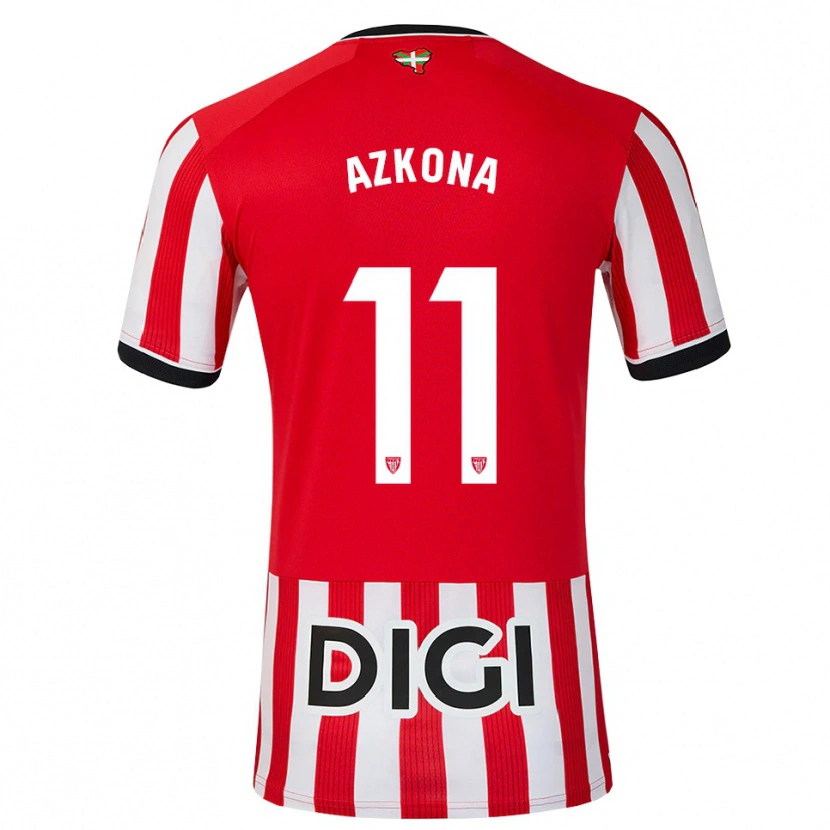 Danxenメンズアネ・アズコナ #11赤 黒 白ホームシャツ2026/27ジャージーユニフォーム