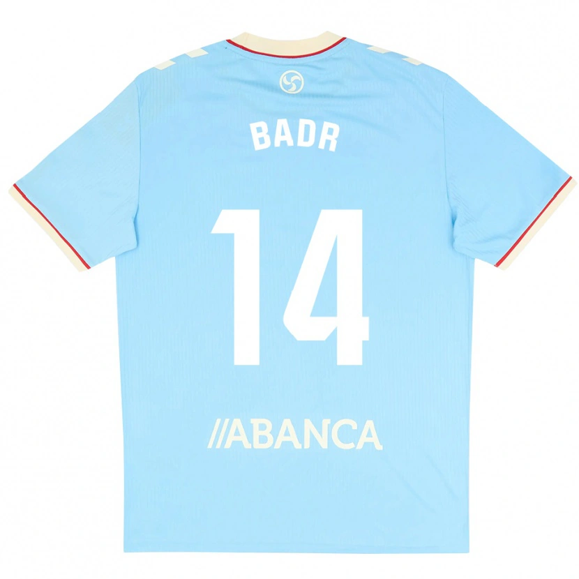DanxenメンズMahmoud Badr#14スカイブルー 白 赤ホームシャツ2026/27ジャージーユニフォーム