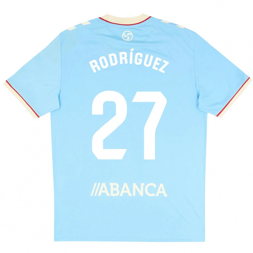 DanxenメンズNoah Rodríguez#27スカイブルー 白 赤ホームシャツ2026/27ジャージーユニフォーム