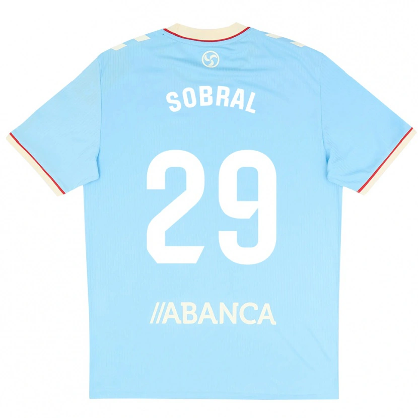 DanxenメンズMateo Sobral#29スカイブルー 白 赤ホームシャツ2026/27ジャージーユニフォーム