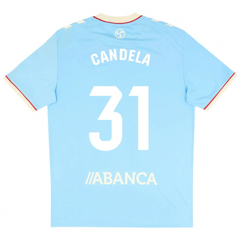 DanxenメンズCandela Rodríguez#31スカイブルー 白 赤ホームシャツ2026/27ジャージーユニフォーム