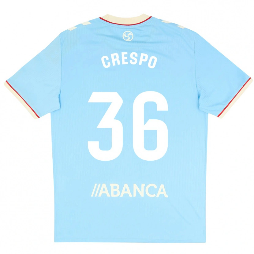 DanxenメンズYoel Crespo#36スカイブルー 白 赤ホームシャツ2026/27ジャージーユニフォーム