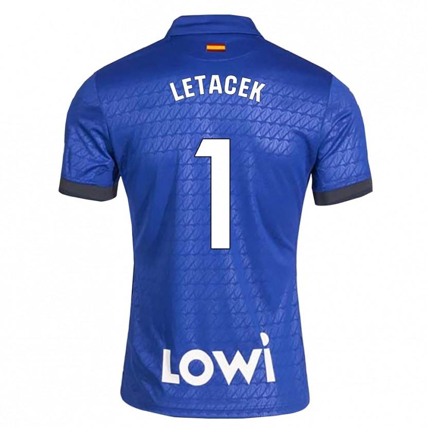 DanxenメンズJiri Letacek#1青白黒ホームシャツ2026/27ジャージーユニフォーム