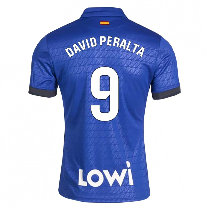 DanxenメンズJuan David Peralta#9青白黒ホームシャツ2026/27ジャージーユニフォーム