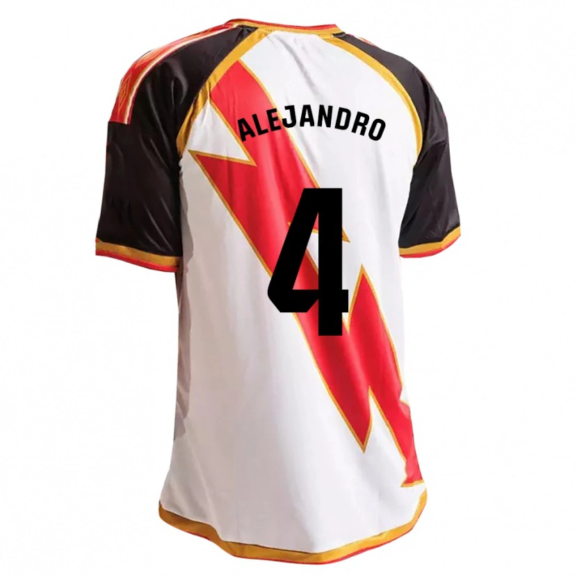 DanxenメンズAlejandro López#4黒赤白金ホームシャツ2026/27ジャージーユニフォーム