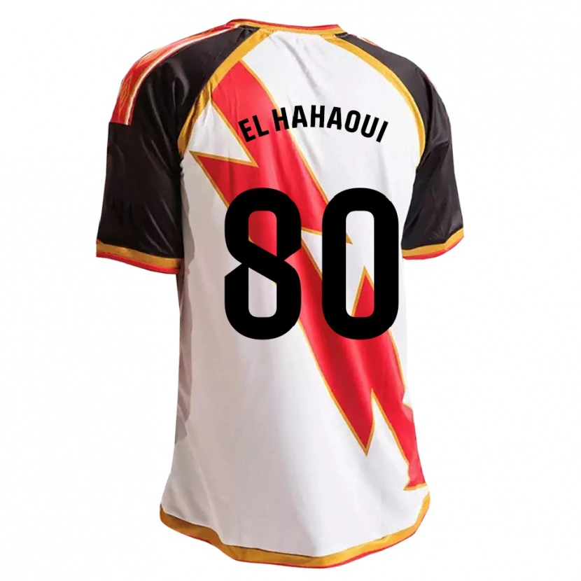 DanxenメンズAyman El Hahaoui#80黒赤白金ホームシャツ2026/27ジャージーユニフォーム