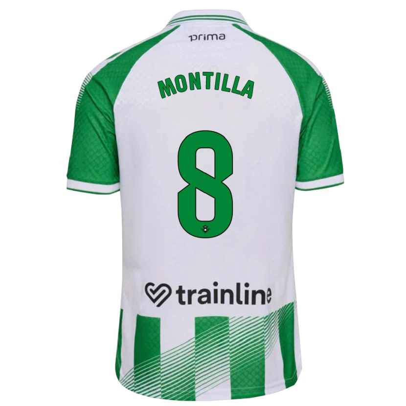 DanxenメンズNatalia Montilla#8ライトグリーン 黒 白ホームシャツ2026/27ジャージーユニフォーム