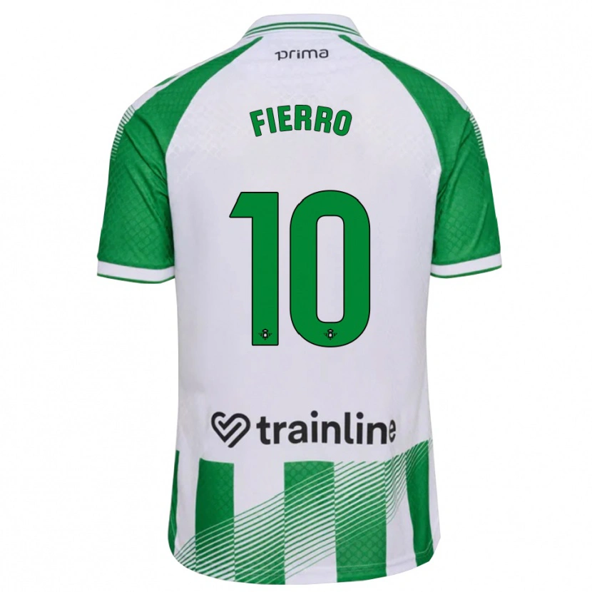DanxenメンズEnzo Fierro#10ライトグリーン 黒 白ホームシャツ2026/27ジャージーユニフォーム