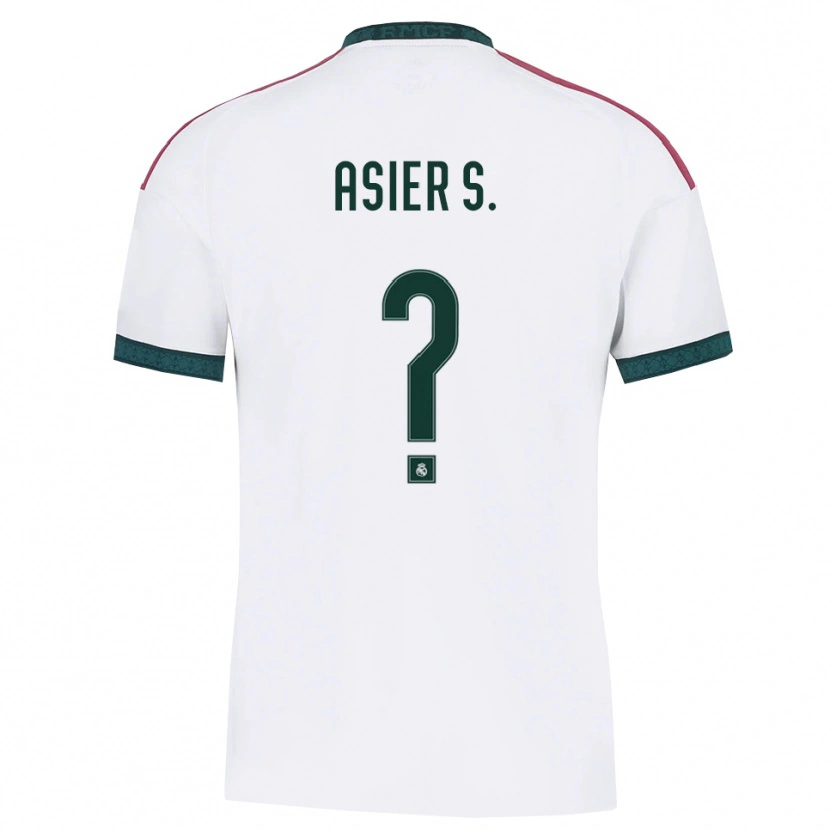 DanxenメンズAsier Sánchez#0ダークグリーン 白 赤ホームシャツ2026/27ジャージーユニフォーム