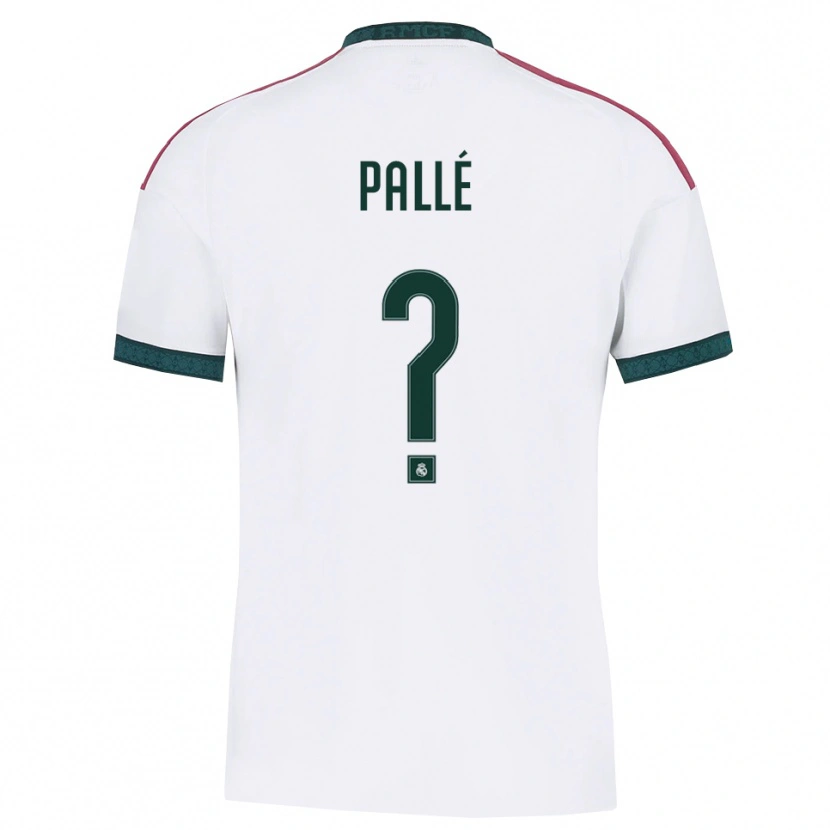 DanxenメンズJoel Pallé#0ダークグリーン 白 赤ホームシャツ2026/27ジャージーユニフォーム