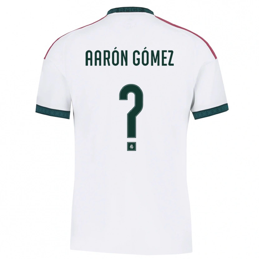 DanxenメンズAarón Gómez#0ダークグリーン 白 赤ホームシャツ2026/27ジャージーユニフォーム