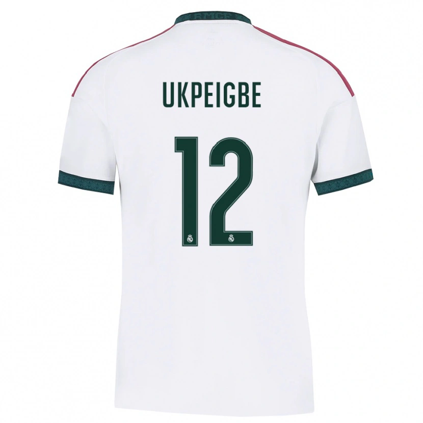 DanxenメンズMelvin Ukpeigbe#12ダークグリーン 白 赤ホームシャツ2026/27ジャージーユニフォーム
