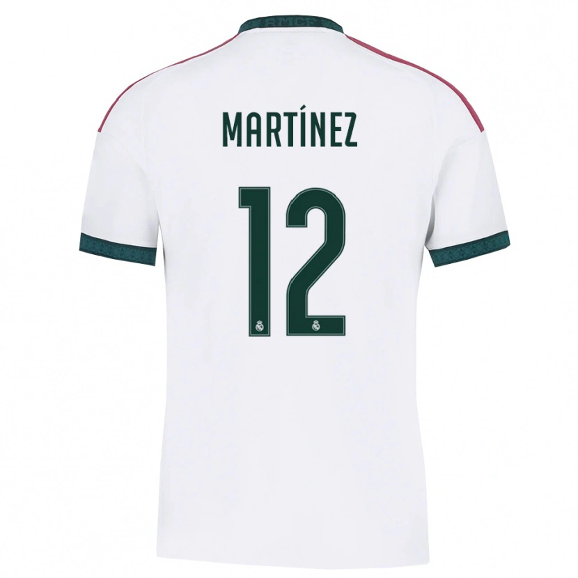 DanxenメンズRubén Martínez#12ダークグリーン 白 赤ホームシャツ2026/27ジャージーユニフォーム
