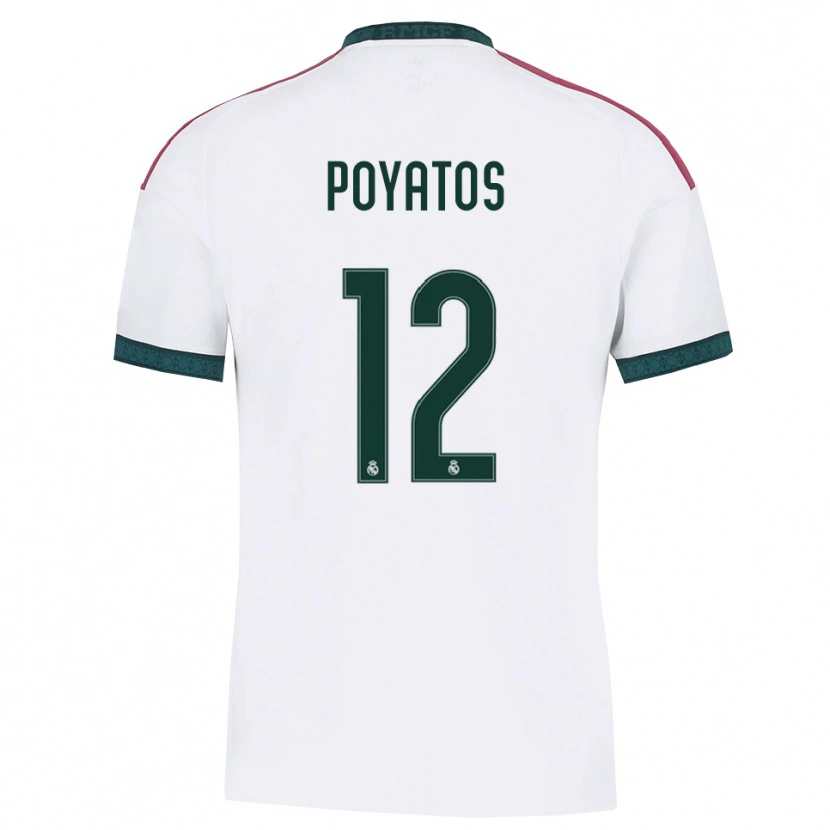 DanxenメンズMarco Poyatos#12ダークグリーン 白 赤ホームシャツ2026/27ジャージーユニフォーム