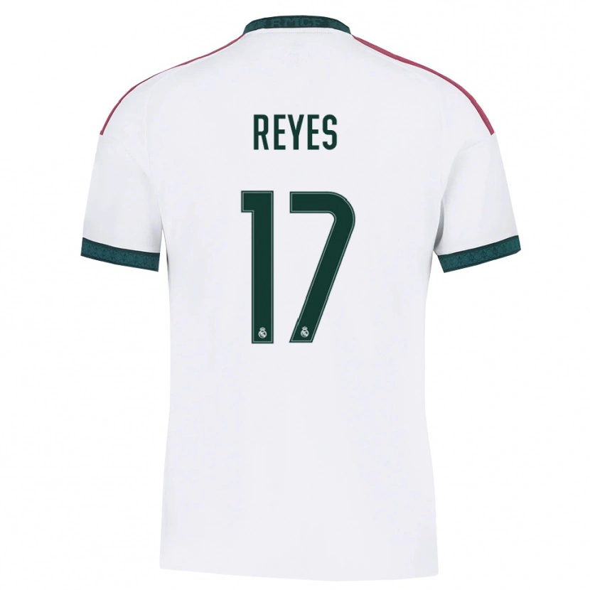 DanxenメンズJosé Reyes#17ダークグリーン 白 赤ホームシャツ2026/27ジャージーユニフォーム