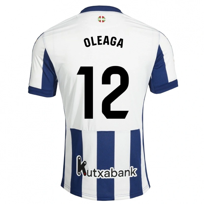 DanxenメンズJoan Oleaga#12ネイビー 白 ゴールデンロッドホームシャツ2026/27ジャージーユニフォーム