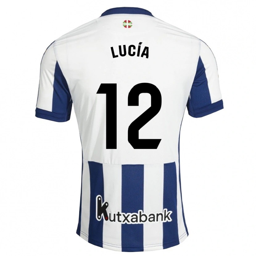DanxenメンズLucía Rodríguez#12ネイビー 白 ゴールデンロッドホームシャツ2026/27ジャージーユニフォーム