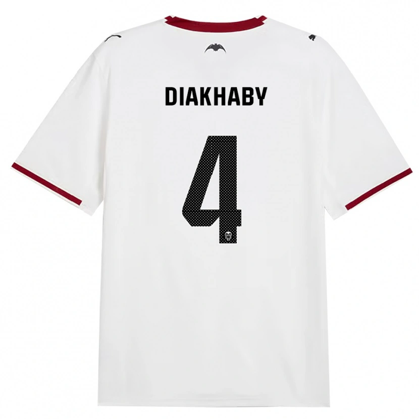 Danxenメンズムクタル・ディアカビ#4黒白赤黄ホームシャツ2026/27ジャージーユニフォーム