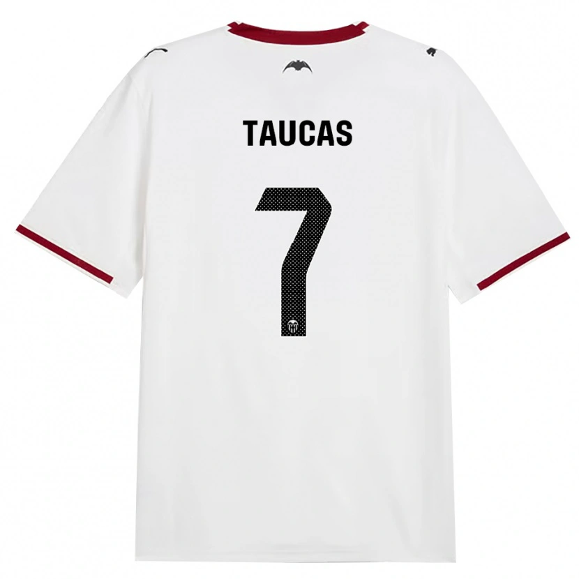 DanxenメンズDominykas Taučas#7黒白赤黄ホームシャツ2026/27ジャージーユニフォーム