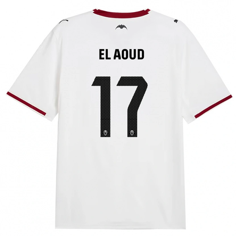 DanxenメンズIsmail El Aoud#17黒白赤黄ホームシャツ2026/27ジャージーユニフォーム