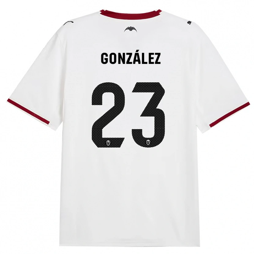 Danxenメンズマリオ・ゴンサレス#23黒白赤黄ホームシャツ2026/27ジャージーユニフォーム