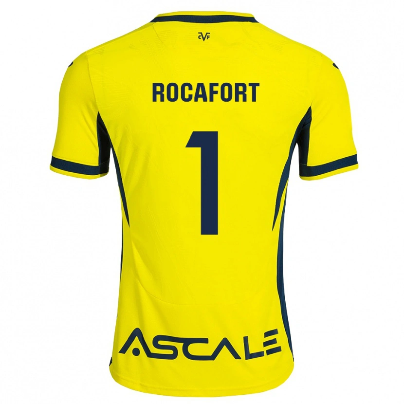 DanxenメンズRodrigo Rocafort#1黄 赤ホームシャツ2026/27ジャージーユニフォーム