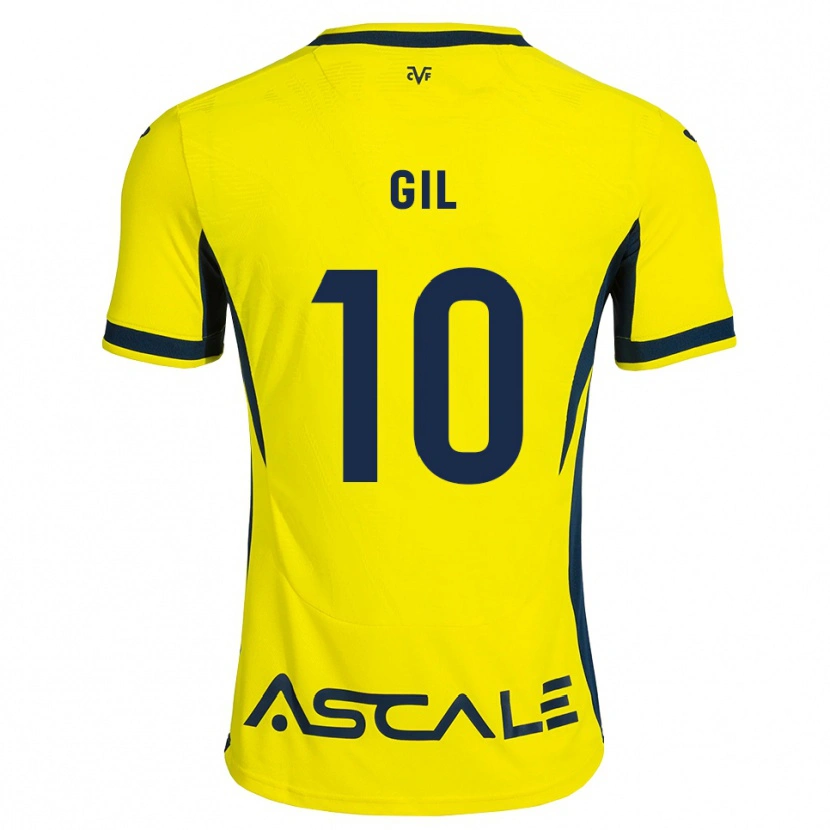 DanxenメンズMarkel Gil#10黄 赤ホームシャツ2026/27ジャージーユニフォーム