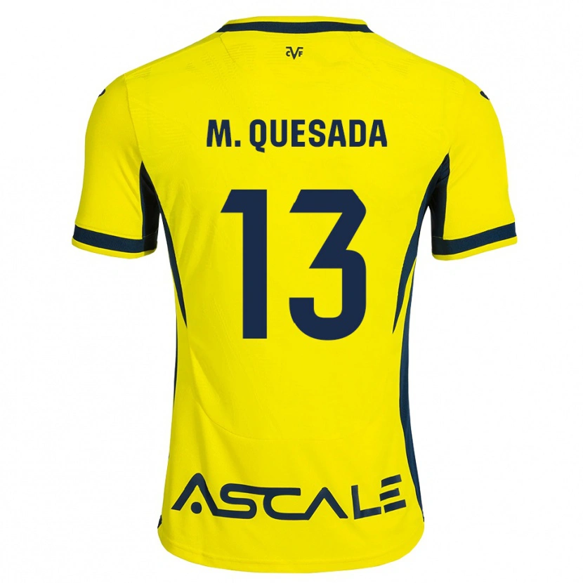 DanxenメンズMontserrat Quesada Carrasco#13黄 赤ホームシャツ2026/27ジャージーユニフォーム