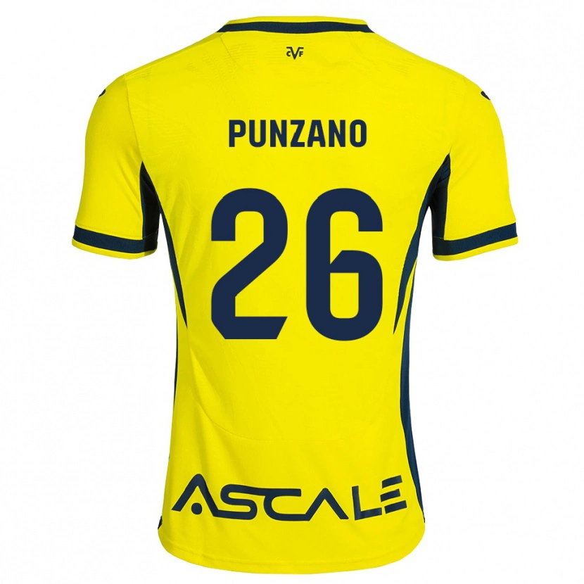 DanxenメンズIker Punzano#26黄 赤ホームシャツ2026/27ジャージーユニフォーム