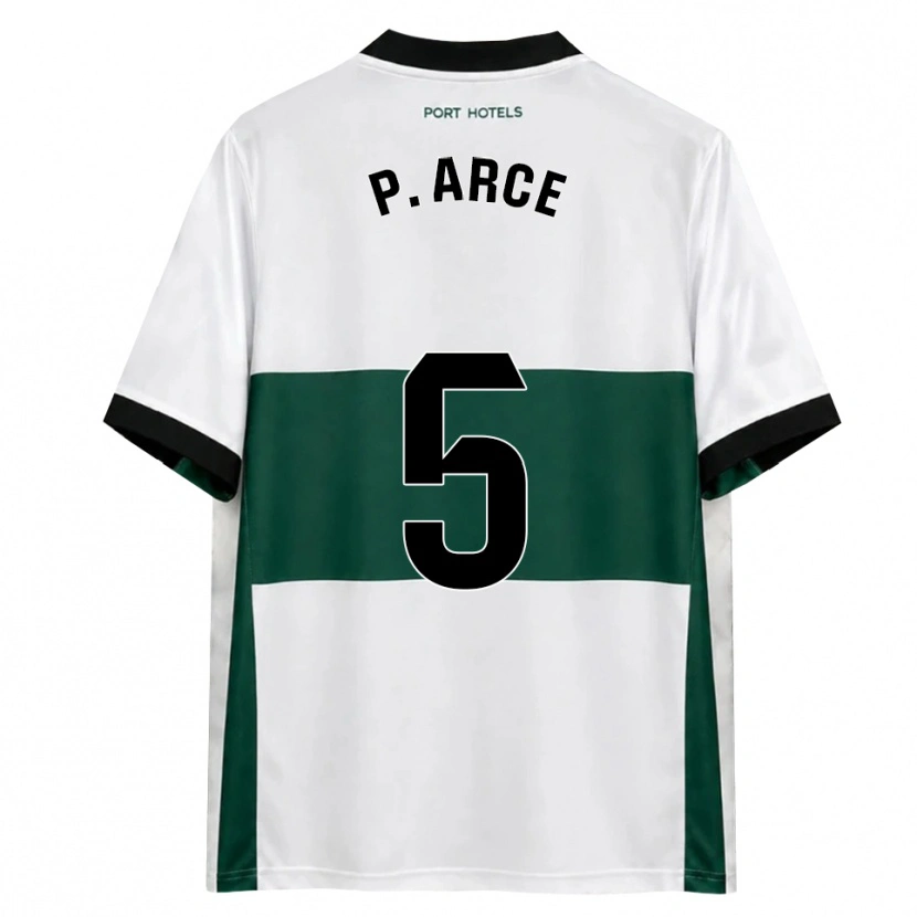 DanxenメンズPaula Arce Moreno#5緑 白 赤ホームシャツ2026/27ジャージーユニフォーム