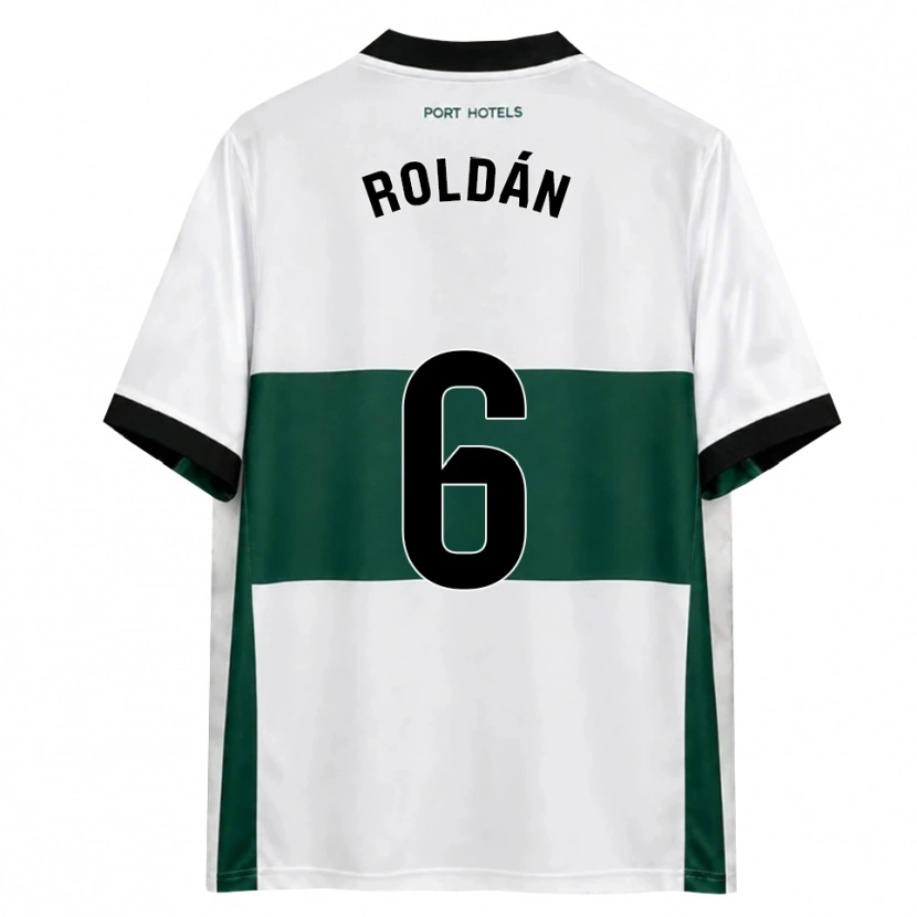 DanxenメンズLuis Roldán#6緑 白 赤ホームシャツ2026/27ジャージーユニフォーム