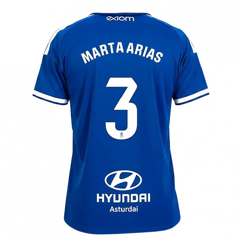 DanxenメンズMarta Arias#3ミディアムブルー 白ホームシャツ2026/27ジャージーユニフォーム