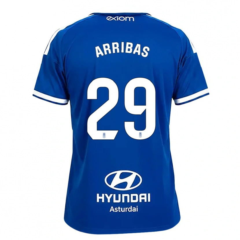 DanxenメンズArturo Arribas#29ミディアムブルー 白ホームシャツ2026/27ジャージーユニフォーム