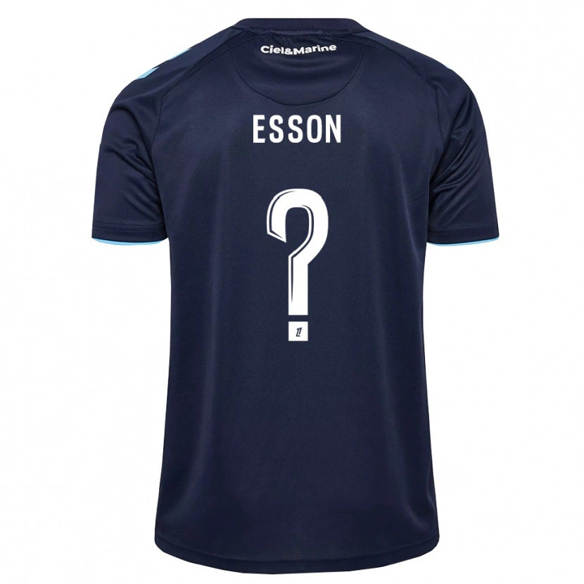DanxenメンズBrian Esson#0コーンフラワーブルー ミッドナイトブルーホームシャツ2026/27ジャージーユニフォーム