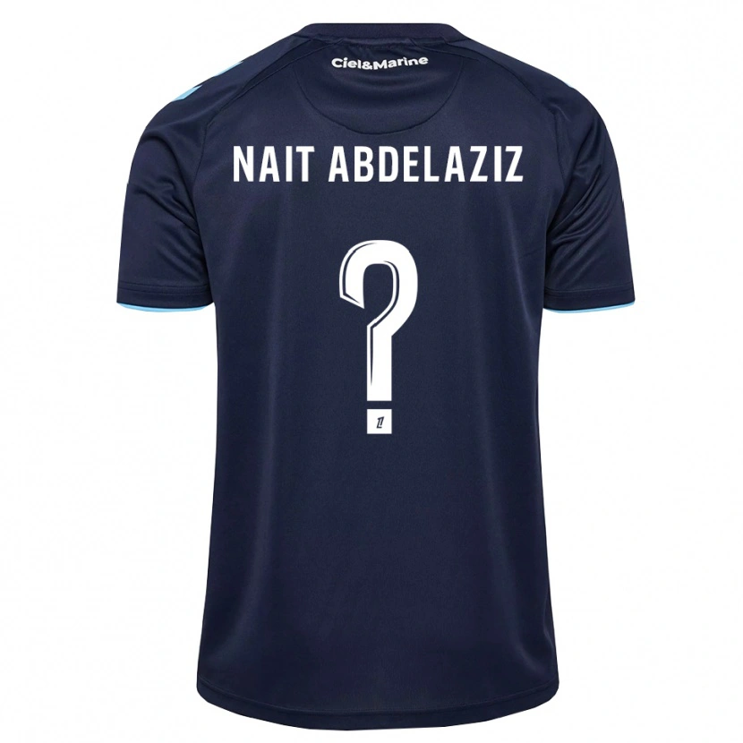 DanxenメンズElias Naït Abdelaziz#0コーンフラワーブルー ミッドナイトブルーホームシャツ2026/27ジャージーユニフォーム
