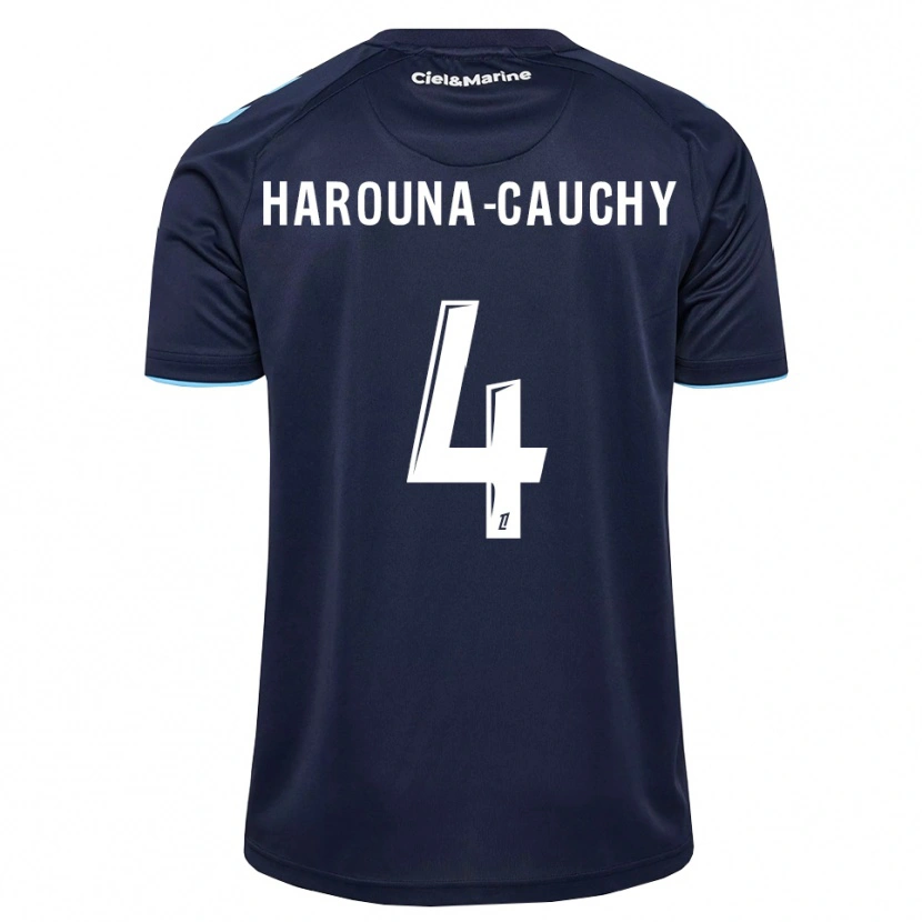 DanxenメンズYllian Harouna-Cauchy#4コーンフラワーブルー ミッドナイトブルーホームシャツ2026/27ジャージーユニフォーム