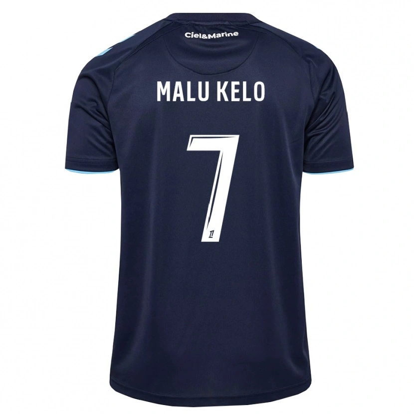 DanxenメンズYohann Malu Kelo#7コーンフラワーブルー ミッドナイトブルーホームシャツ2026/27ジャージーユニフォーム