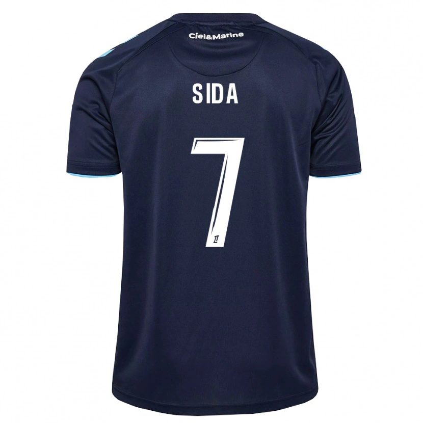 DanxenメンズBenoît Sida#7コーンフラワーブルー ミッドナイトブルーホームシャツ2026/27ジャージーユニフォーム