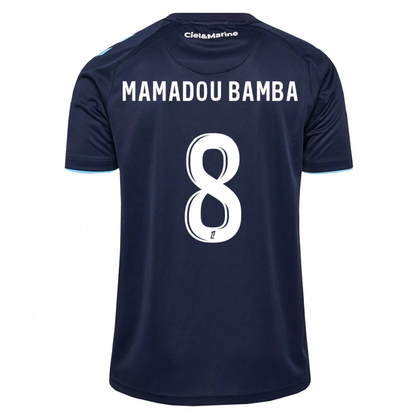 DanxenメンズBen Mamadou Bamba#8コーンフラワーブルー ミッドナイトブルーホームシャツ2026/27ジャージーユニフォーム
