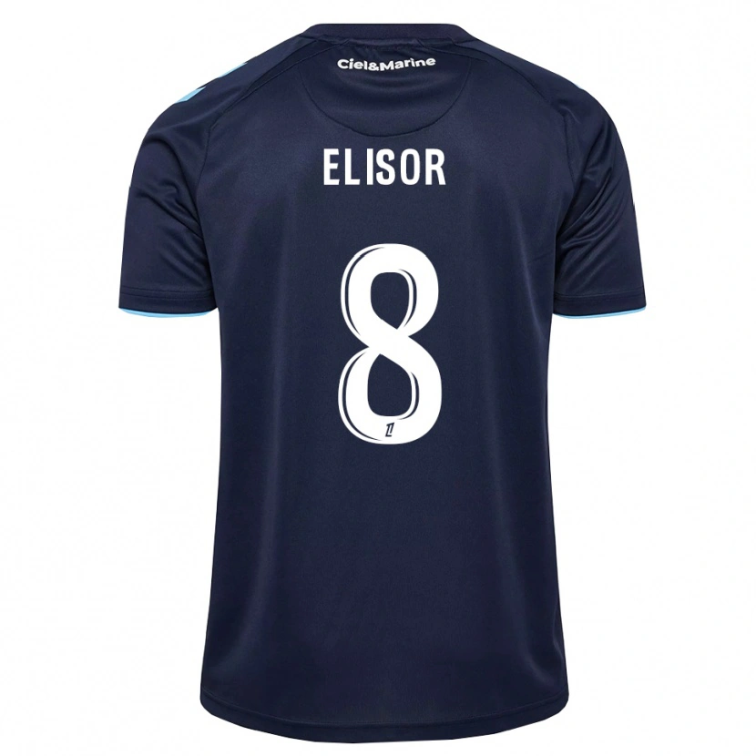 DanxenメンズSalomé Elisor#8コーンフラワーブルー ミッドナイトブルーホームシャツ2026/27ジャージーユニフォーム