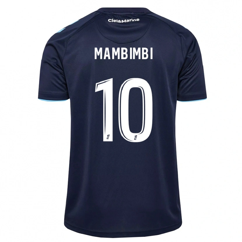 Danxenメンズフェリックス・コンデ・マンビンビ#10コーンフラワーブルー ミッドナイトブルーホームシャツ2026/27ジャージーユニフォーム