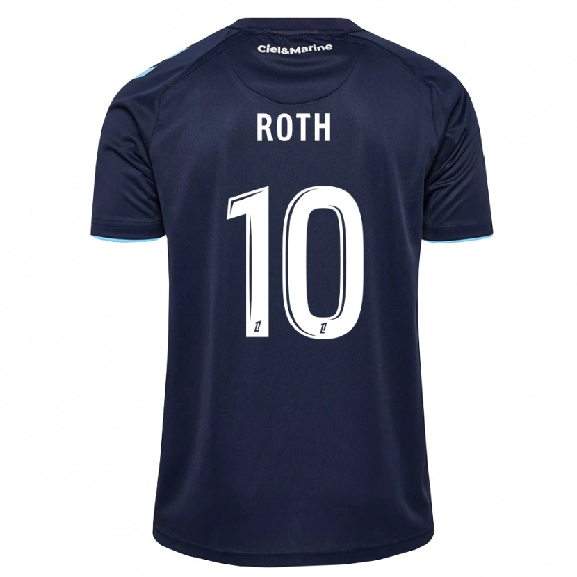 DanxenメンズMadeline Roth#10コーンフラワーブルー ミッドナイトブルーホームシャツ2026/27ジャージーユニフォーム