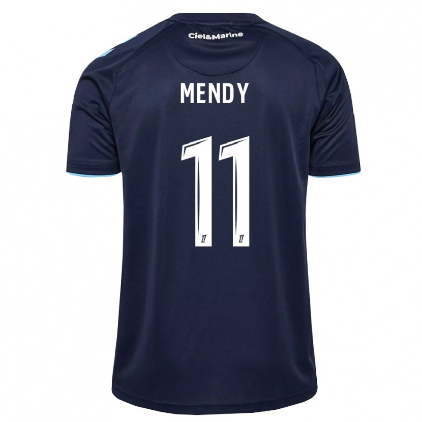 DanxenメンズMélinda Mendy#11コーンフラワーブルー ミッドナイトブルーホームシャツ2026/27ジャージーユニフォーム