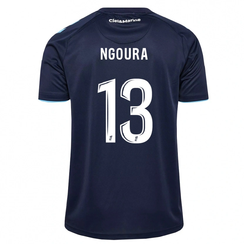 DanxenメンズSteve Ngoura#13コーンフラワーブルー ミッドナイトブルーホームシャツ2026/27ジャージーユニフォーム