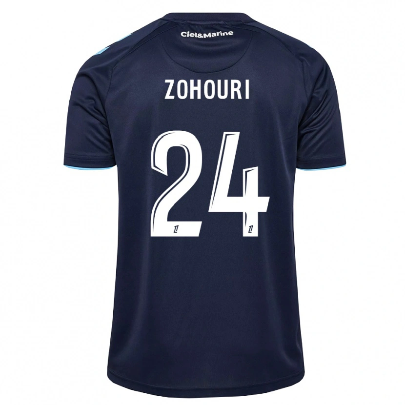 DanxenメンズGuy-Noël Zohouri#24コーンフラワーブルー ミッドナイトブルーホームシャツ2026/27ジャージーユニフォーム