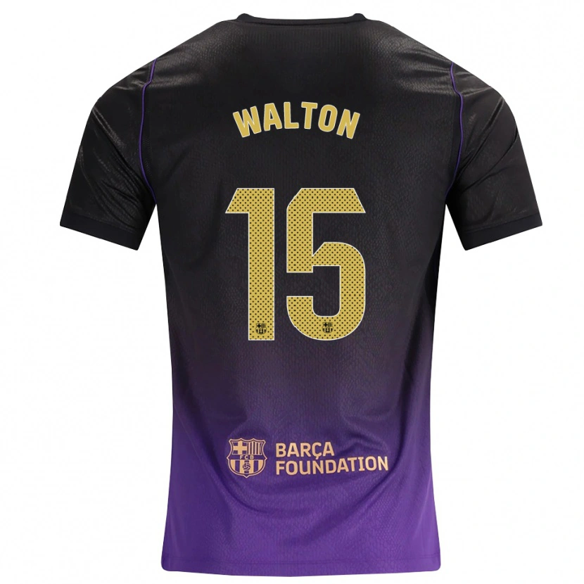 DanxenメンズAlex Walton#15紫 黄 黒アウェイシャツ2026/27ジャージーユニフォーム